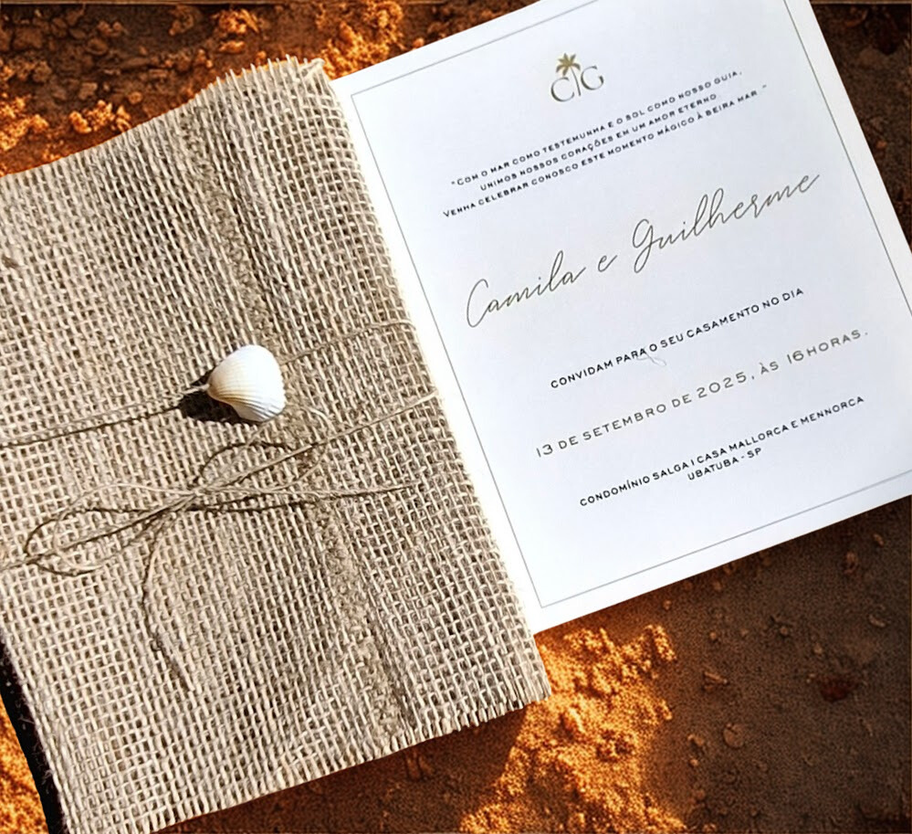 Convite de casamento personalizado sob medida · MD Conviteria