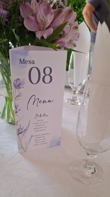 Numeração de mesa personalizada para casamento · MD Conviteria